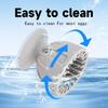 Silicone Egg Cleaner Silicone Washer Easy To Store Household Egg Brush Chicken Duck Egg Cleaning Brush Kitchen Accessories
