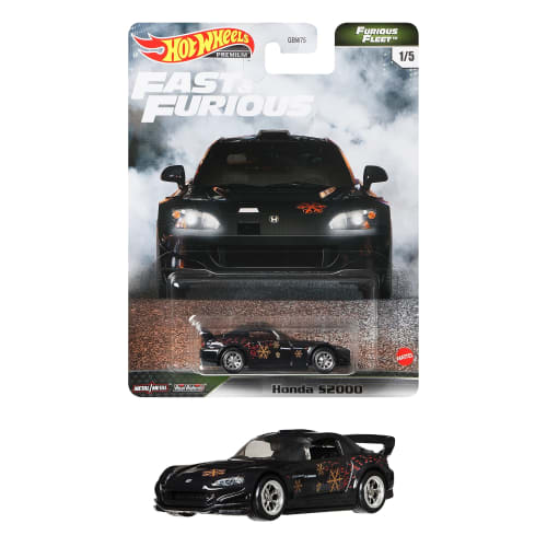Hot Wheels Fast & Furious Premium - Furious Fleet Honda S2000 GRK60 Black