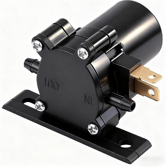 Yosoo Health Gear Windshield Washer Pump, Universal, Black, Plastic, 12v, AWP01