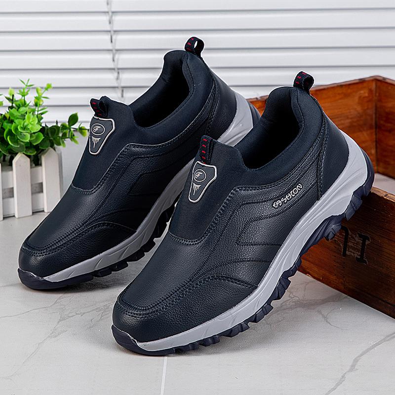 Men's Health Walking Shoes Autumn Breathable Sports Shoe Lightweight Outdoor Jogging Walking Shoes Foot Covers Flat Shoes