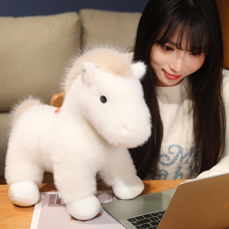 Simulation Animal Pony Doll Plush Toy Doll Doll Children'S Gift Boy Toy