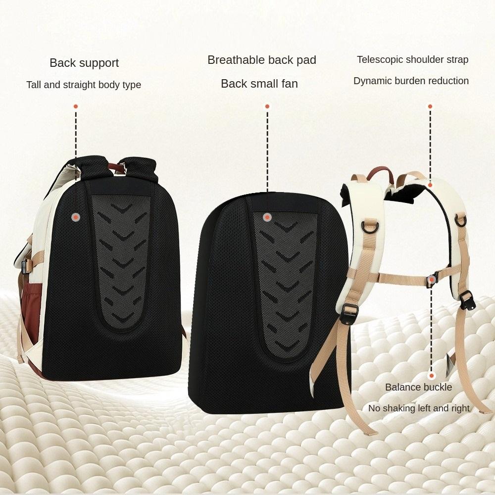 Bags for Women School Bag Simple Girls New Junior High School Backpack Large Capacity Backpack RUIPAI17230
