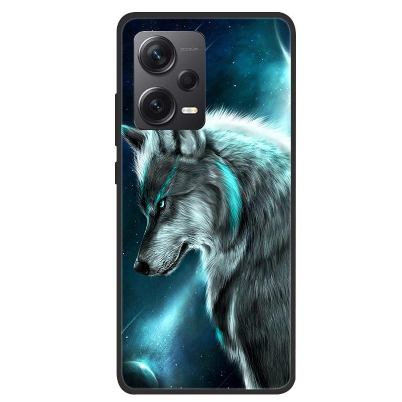 For Xiaomi Redmi Note 12 Pro Plus Case Cover Capa Back Bumper TPU Soft Case for Redmi Note 12 Pro Plus Fundas Protective Bumper