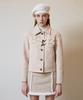 Oioi Collection Wool Blend Duffle Jacket [Beige]
