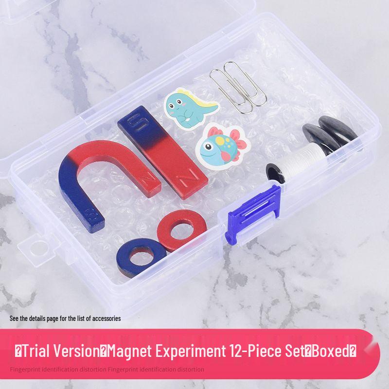 Magnetic Science Kit for Kids: DIY Experiments & Physics Demonstration