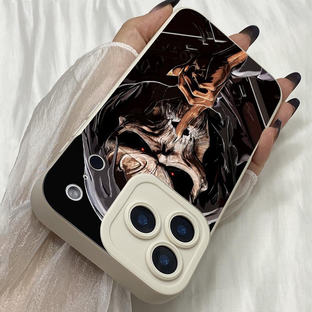 M338 Grim Reaper Skull Skeleton Angel Eyes Soft Phone Case for iPhone Samsung Galaxy Xiaomi Rdemi Huawei Honor Infinix Realme OPPO Vivo All Model Case