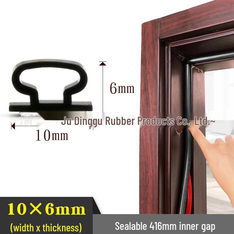 Самоклеящаяся дверная полоса с защитой от взлома: Ветрозащитная, Теплая, Звукоизоляционная, Пылезащитная, Противоударная резиновая уплотнительная лента