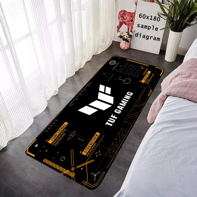 Interior Floor Mat Doormat T-Tuf Non-slip Hallway Gaming Foot Rug for Entryway Kitchen Carpet Bedroom Bedside Mats Home Decor