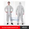 3M Protective Suit 4510/4515: Breathable, Dustproof, Chemical-Resistant Suit for Paint Spraying.