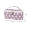 Cosmetic Pouch Portable Large Capacity Waterproof Storage Bag Urban Style Simple