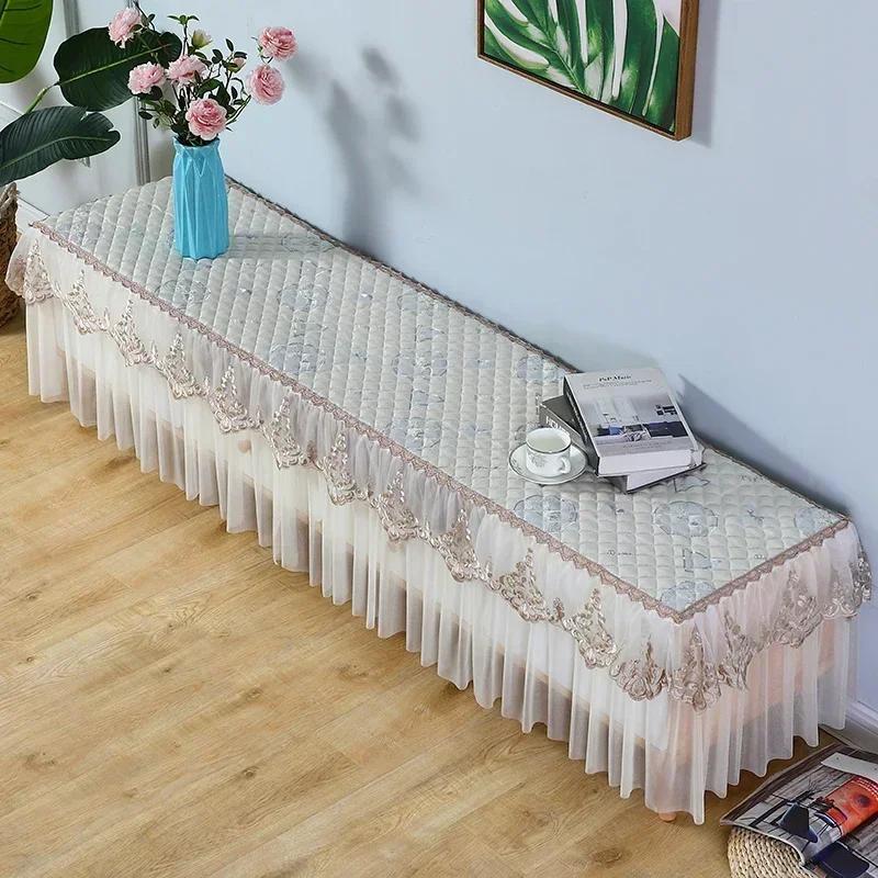 Combination Tablecloth for Coffee Table  TV Cabinet Full Coverage Mat for Living Room Cover New Fabric Dust Cover Cloth Set