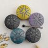 Rain Drum for Outside, Steel Tongue Drum Rain Chime, Rain Drum Instrument for Outside, Steel Tongue Drum Rain Chime Waterproof, Steel Tongue Drum  6 N