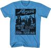 Poison Look What The Cat Dragged In 86/87 Men's T Shirt 80's Rock Band Merch