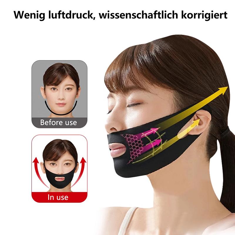 Beauty Face Sculpting V Shape Lifting Face Tightening Bandage Anti Wrinkle Ear Hanging Strap Band Sleeping Mask Beauty Health