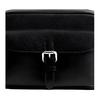Coach Warner 22 Abnehmbarer Riemen Reißverschluss Leder Crossbody Tasche Kleine Herrentaschen Schwarz CW218-SVBK