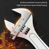 Large Opening Movable Spanners Short Handle Universal Wrench Industrial Grade Shifter  Bathroom