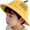 Sun Bucket Hat Summer Cute Little Grass Adjustable UPF 50+ Travel Cap Funny Yellow Sun Protection Beach Wide Brim Fisherman Caps
