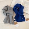 New Autumn and Winter Scarf Women's High-end Atmosphere Plaid Korean Warm Neck Scarf