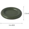 Round Ceramic Jewelry Tray Decorative Display Moranti Color Small Dinner Afternoon Tea Dessert Plate Key Plate Display
