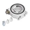 Set Adattatore Termostato Piastra Sandwich Filtro Raffreddatore Olio Raccordo AN10 M18x1.5mm Universale per Auto