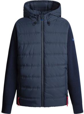 Demiseason Jacket Red Bull Racing Knit Storm Quilt Front Hybrid Pullover (RM490008-594)