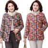New winter clothing velvet thickened floral cotton-padded clothing warm cotton-padded clothing cotton-padded jacket winter jacket women