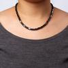 Collane in Ematite Naturale Facettata Sezione Moda Donna Collana con Perle di Ematite Gioielli Accessori Reiki Guarigione Anima Sana
