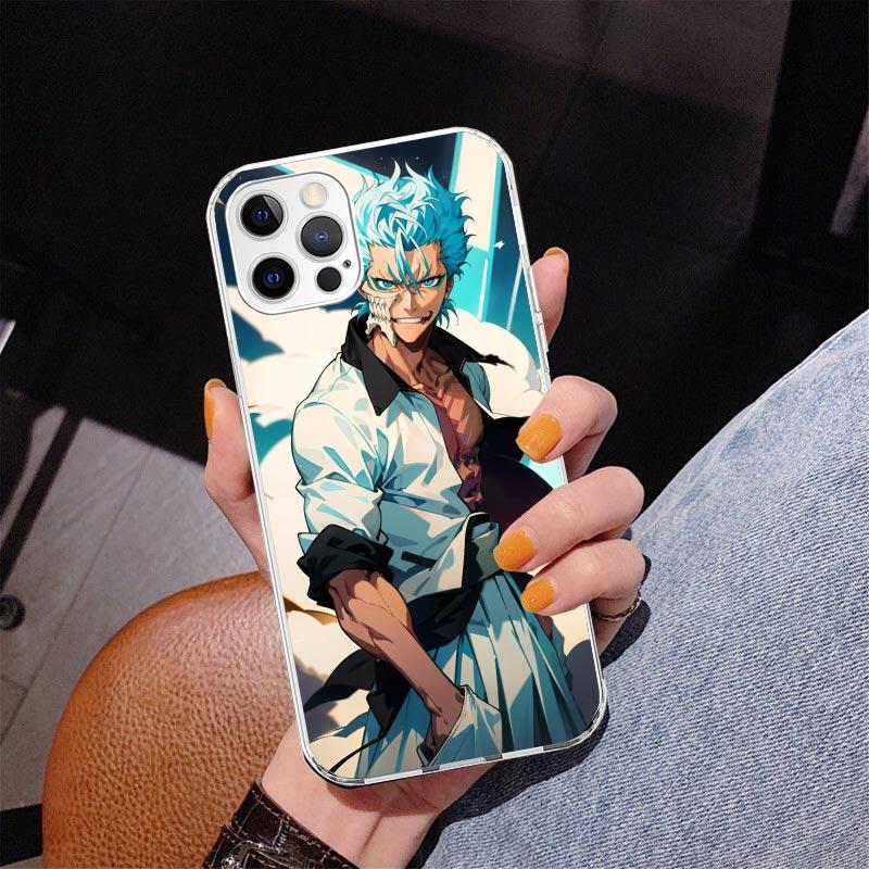 Grimmjow 6 Bleach Phone Case For iPhone 13 12 Mini 11 Pro Max XS XR X SE 7 8 Plus 5S 5 6S 6 Gift Print Cover Fundas