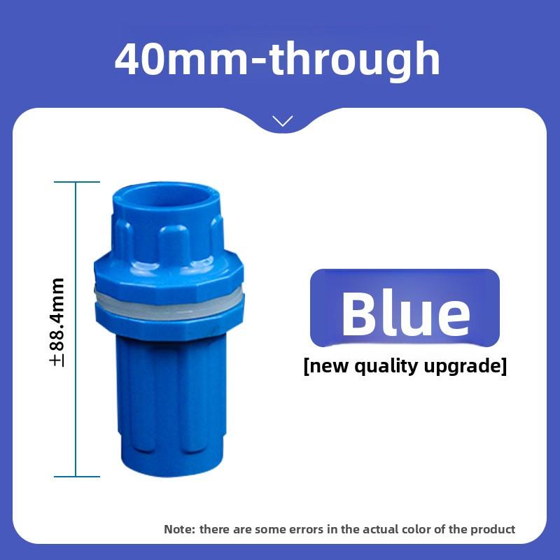 1/2" ~2.5" Außengewinde/Innengewinde auf Innendurchmesser 20~75mm PVC Wasserverbinder Aquarium Fischbecken Bewässerung Wasserrohr Fitting