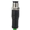  to RJ45 Patch Cord 4Pin Networking Cable for Industrial Ethernet Applications IP67 Waterproof