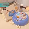 Infant & Toddler Rotating Musical Whack-a-Mole Toy - Early Education for Ages 0-1
