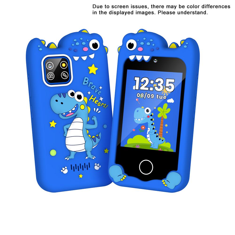 

Детский игрушечный телефон 28 игр 20 историй 8 ГБ видео-музыкальный плеер мини-игрушечный телефон двойная камера обучающие развивающие игрушки детские подарки синий