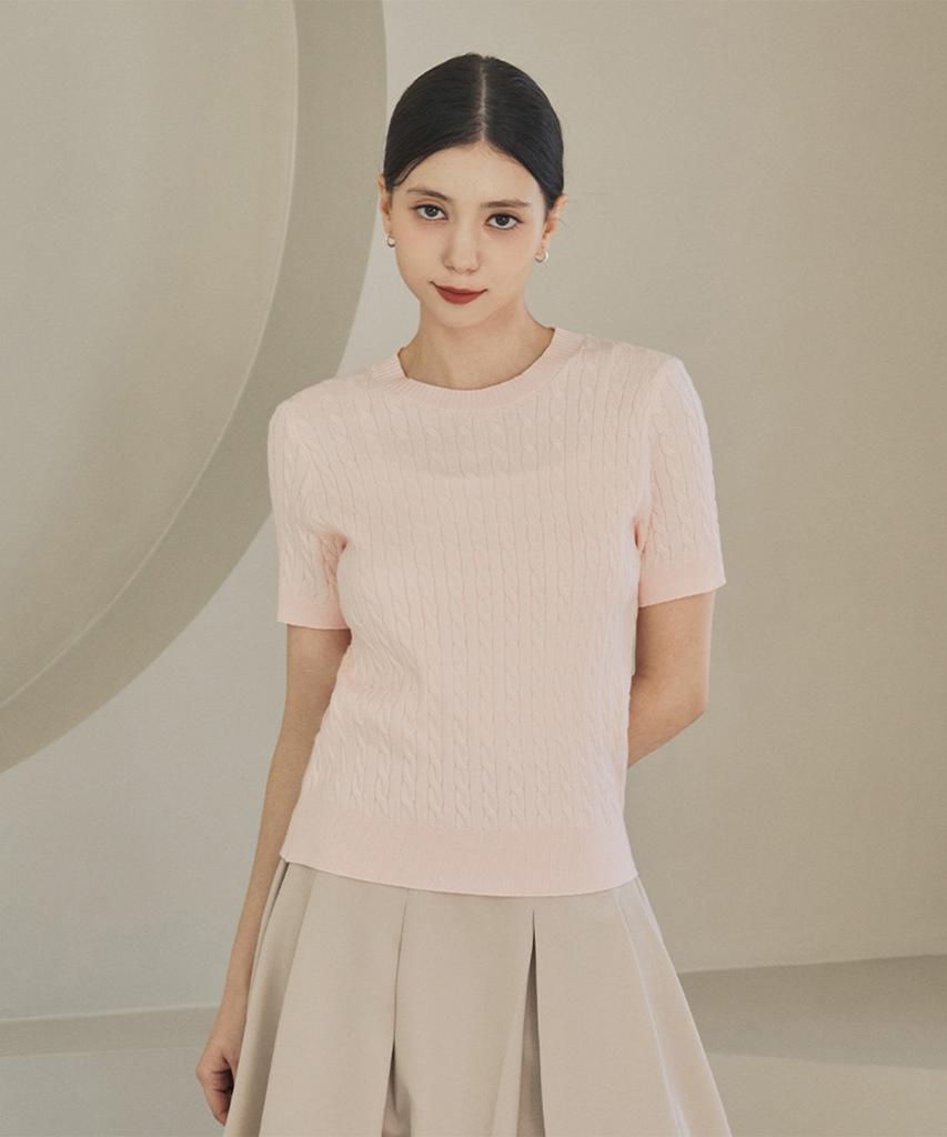 SOUP Basic Cable Half Knit (Sb4Skf2)