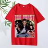 Bad Bunny classic T Shirt 2025 new men ’s women Oversized 100%  streetwear short sleeve Summer print graphics Unisex tops