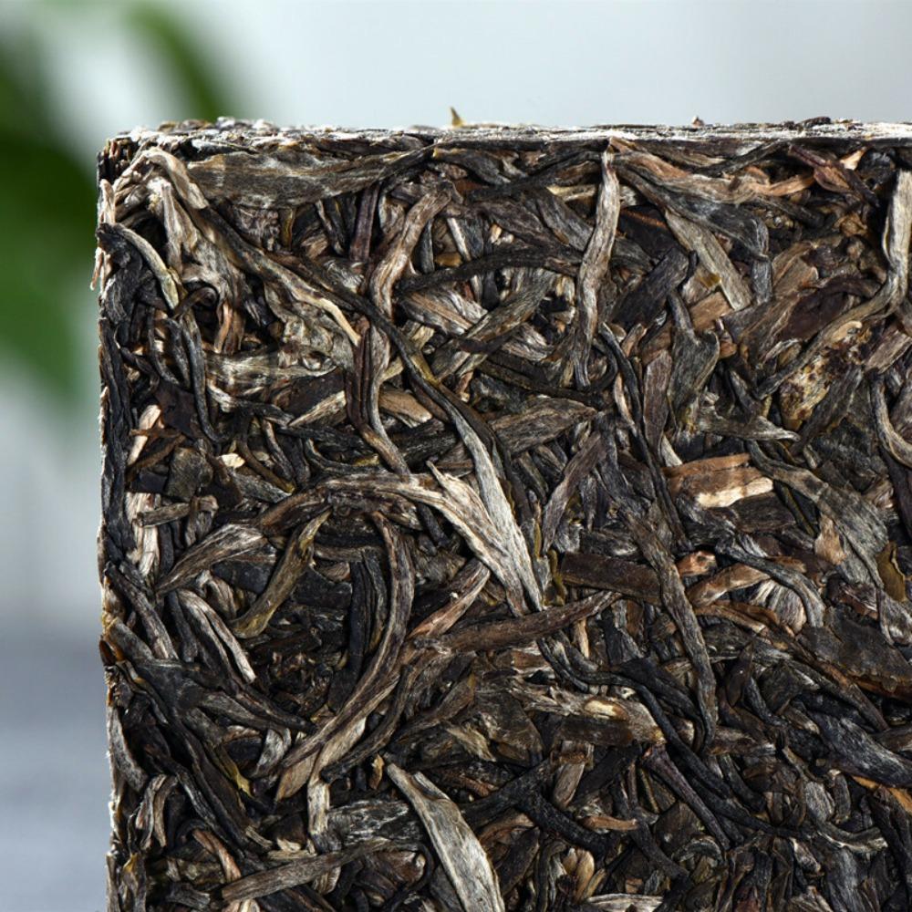 Yunnan Green Tea Spring Raw Pu-erh Old Tree Brick 250g