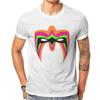 Tricou Vintage Wrestling cu Imprimeu Creativ pentru Bărbați Mască Ultimate Warrior Guler Rotund Tricou Fitness Personalizează Cadou Haine