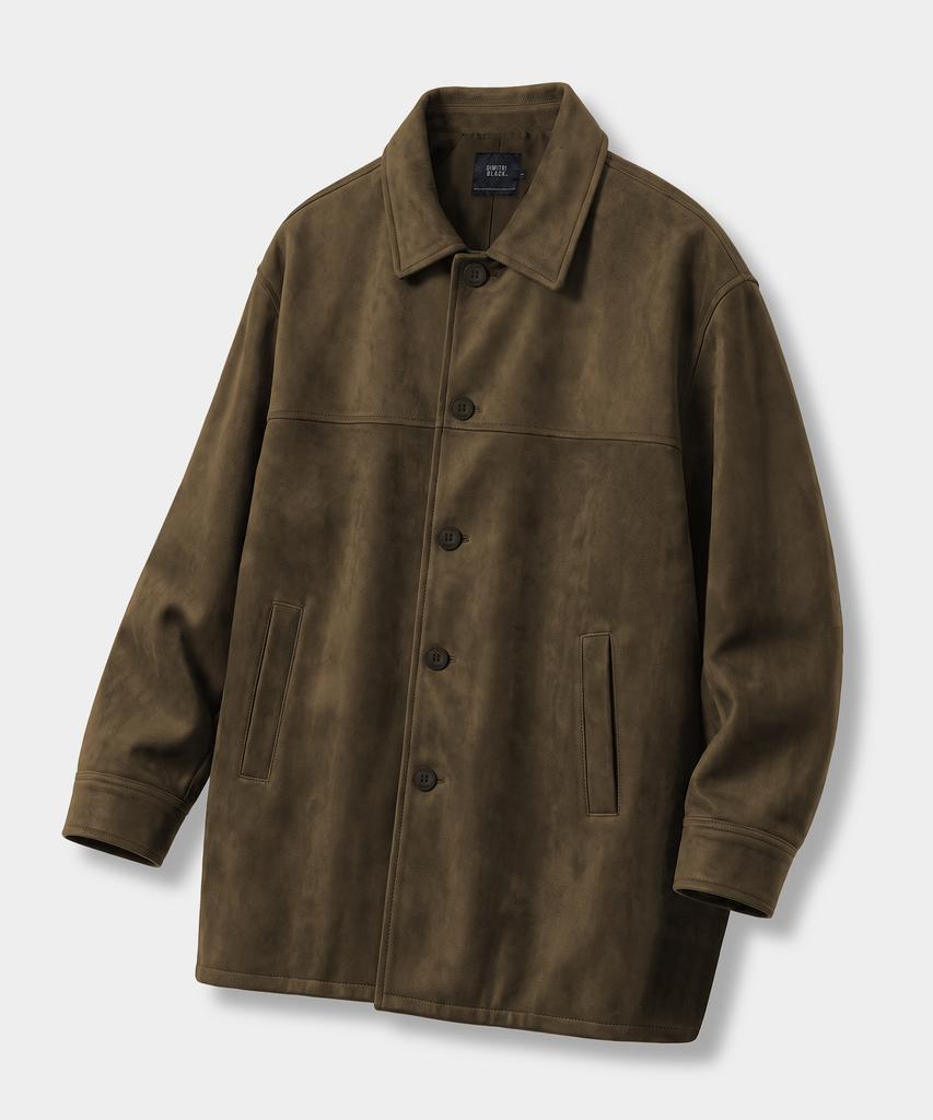 DIMITRI BLACK Slacker Schnittmantel_Wildleder 3 Farben