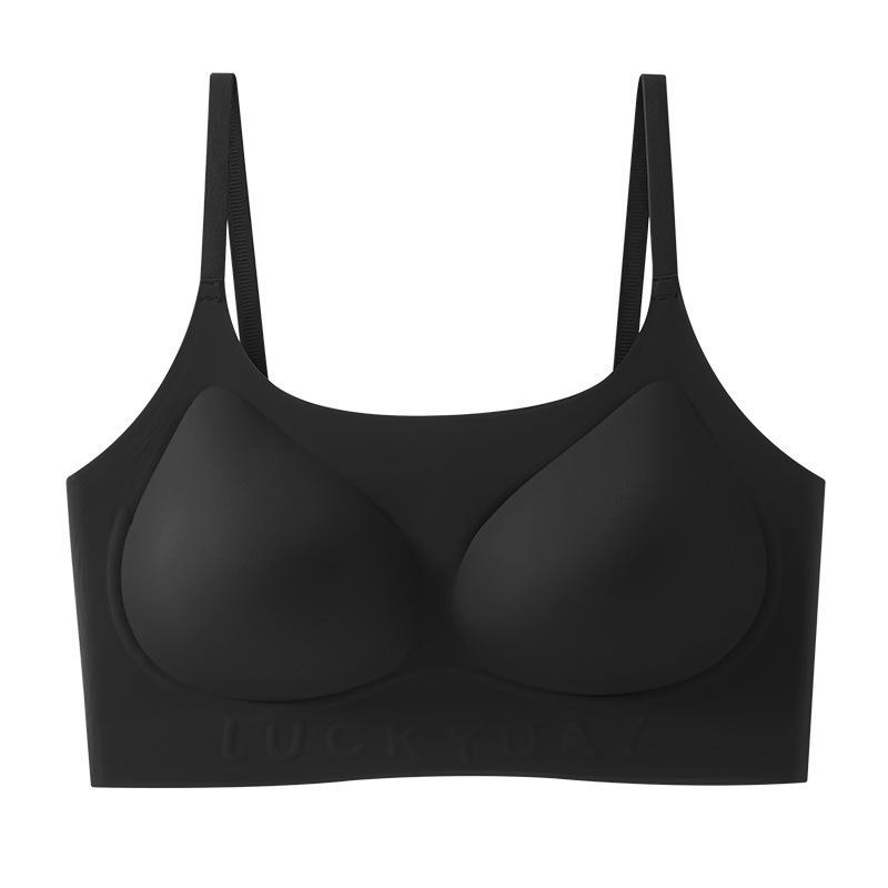 Liquid foundation invisible seamless underwear women gather thin styles to collect sub-breasts, anti-sagging, comfortable and beautiful vest bra cover