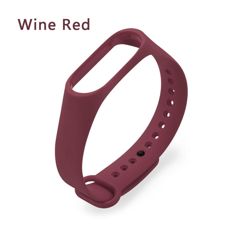 

Loop Wristbands Sports Classic Smart Bracelet Bracelet Replacement Watch Band Silicone Strap вина червоного кольору