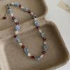 Colorful Summer Acrylic Bead Necklace – Simple, Fashionable, High-End Clavicle Jewelry