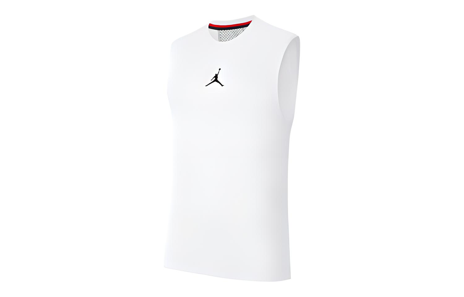 Баскетбольные майки Jordan Мужские Белые Умеренные Прямой крой CU1025-100 XXXL