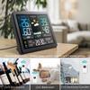 The Multi-functional Electronic Weather Station Features an Intelligent Color Screen Clock for Temperature and Humidity