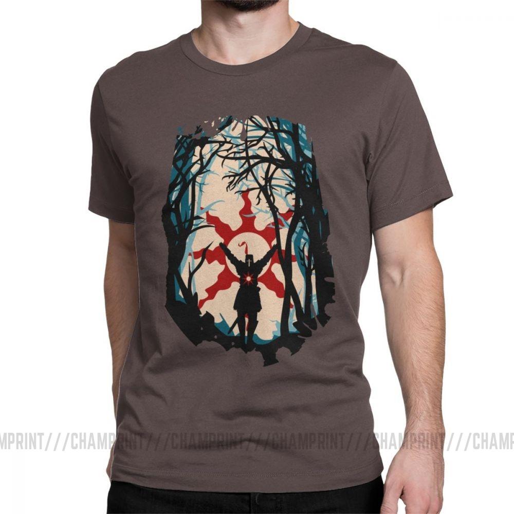 

Мужская футболка Forest Sun Dark Souls Praise The Sun Bloodborne Game, новинка, футболка с коротким рукавом, хлопковая идея подарка S