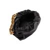 Bottega Veneta Chain Mail Bag With Thick Chain Women Shoulder Bag Black 620230VCP408425