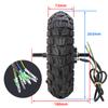 48V 500W Motor Replacement for Kugoo M4/M4PRO Electric Scooter 10 Inch Inflatable Tire Rear Wheel