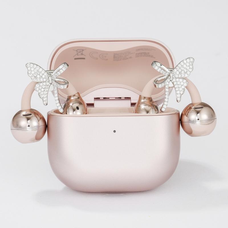 Secure Clasp Ear Clips With Butterfly Design For Freeclip 2 Earphones Jewelry Tool Less Installation
