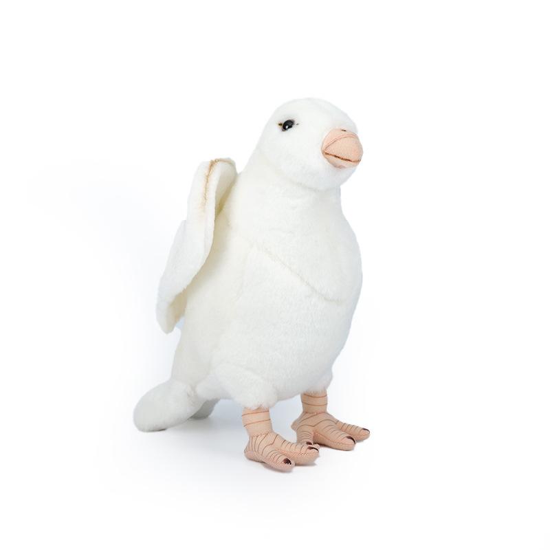 

Doll Pigeon Doll New Doll Children s Gift White Pigeon Plush Toy белый