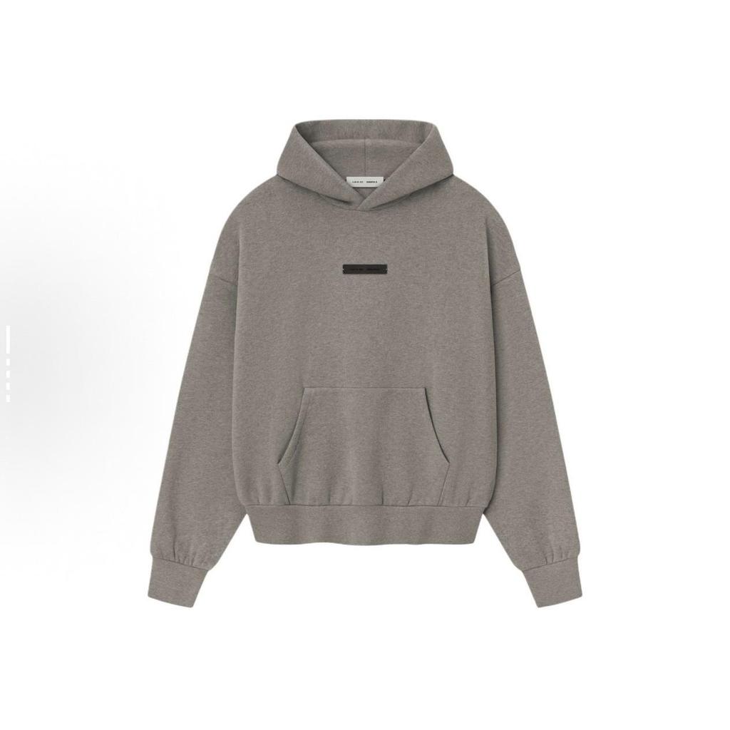 Green Fork Essentials: SS25 Trendy Heavyweight Pullover Hoodie