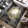 Derby County Poster Carpet Rug for Living Room Bedroom Home Sofa Decoration,Kids Play Nonslip Floor Mat