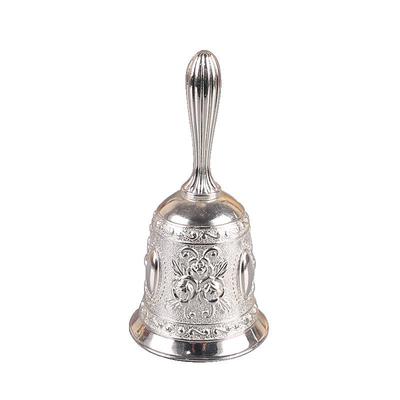 European-style Metal Bell Bar Restaurant Bar Counter Vegetable Bell Pastoral Wind Chime Hand-cranked Meal Bell Kindergarten Class Bell